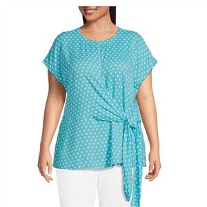 Michael Michael Kors Wrap Top SZ 2X NEW